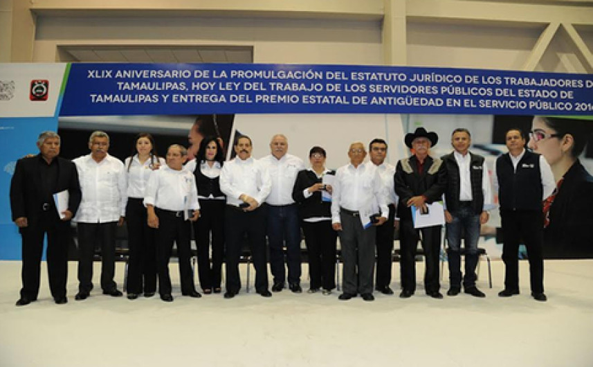 Reconoce en Tamaulipas a servidores públicos sindicalizados 