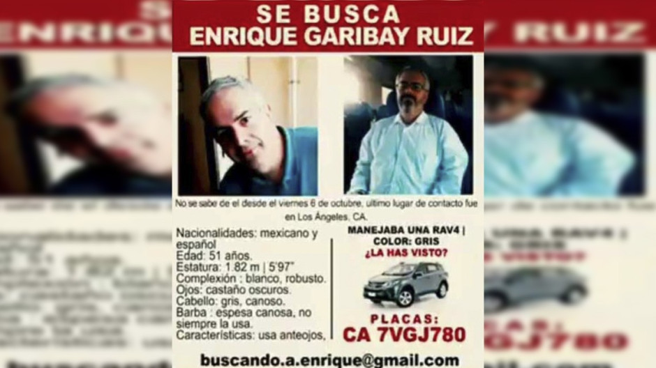 Físico nuclear mexicano desaparece en Los Ángeles