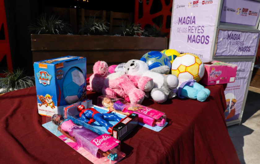 Inicia DIF Reynosa campaña "La Magia de los Reyes Magos" 