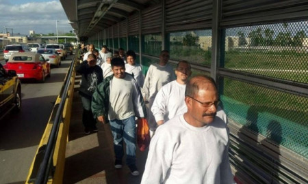 De inicio de año a la fecha van 1156 repatriados por la frontera de Matamoros