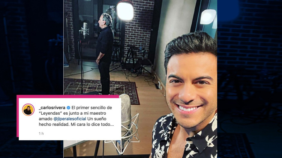 Carlos Rivera Adelanta nuevo proyecto ‘Leyendas’