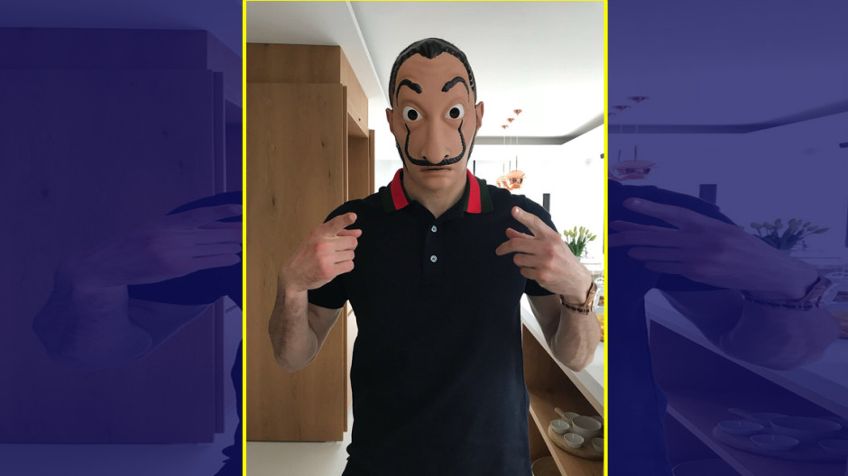 Benzema también es fan de La Casa de Papel