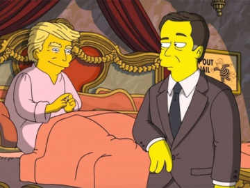 “Los Simpson” vuelven a parodiar a Trump por sus 125 días en el poder