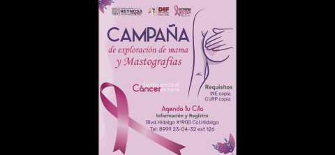 En Octubre Campaña de Exploración y Mastografías 