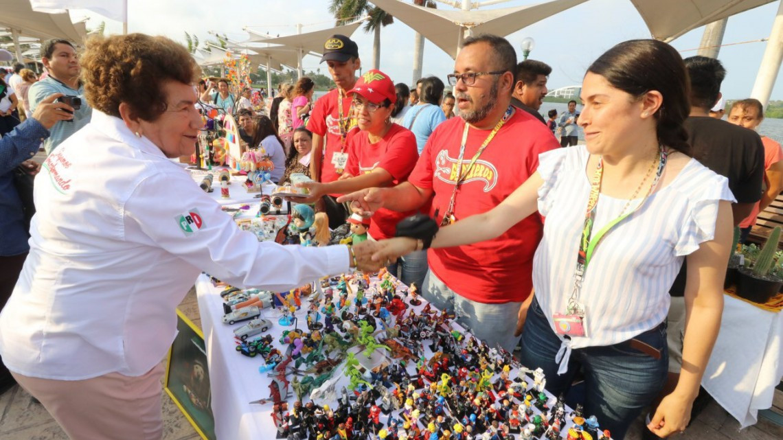 Seguiré trabajando por el bienestar de los tampiqueños: Magdalena Peraza