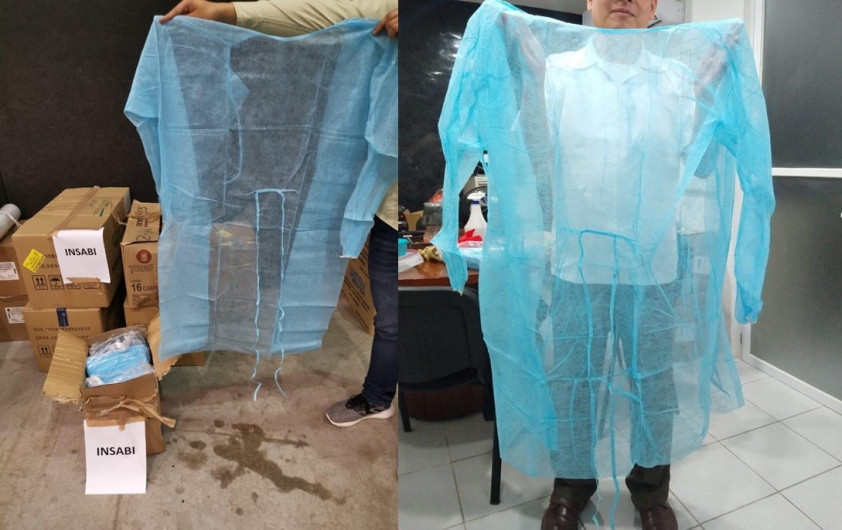 López-Gatell responde a GOAN: esas batas no son para uso clínico