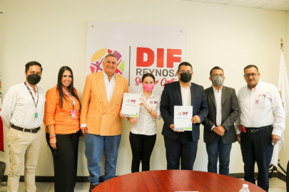 DIF Reynosa firma convenio con Universidad TecMilenio