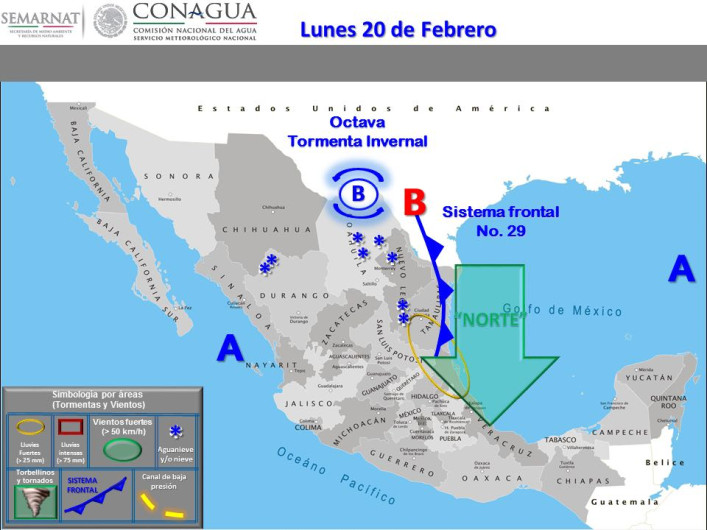 Pronostican descenso de temperatura