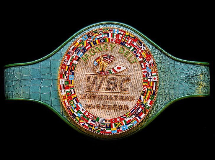 El extravagante cinturón para el ganador entre McGregor y Mayweather