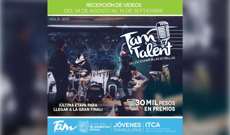 Invitan a última etapa de “Tam-Talent; Del Escenario a las Estrellas”