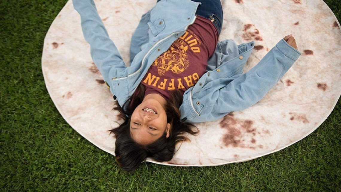 Con esta manta podrás ser ¡Un taco gigante!