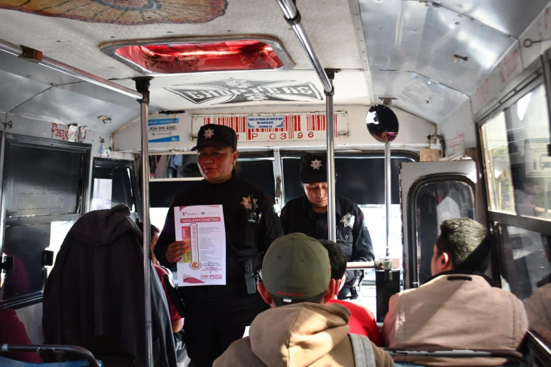 Impulsa Guardia Estatal  'Ruta Segura' en transporte público de Tamaulipas