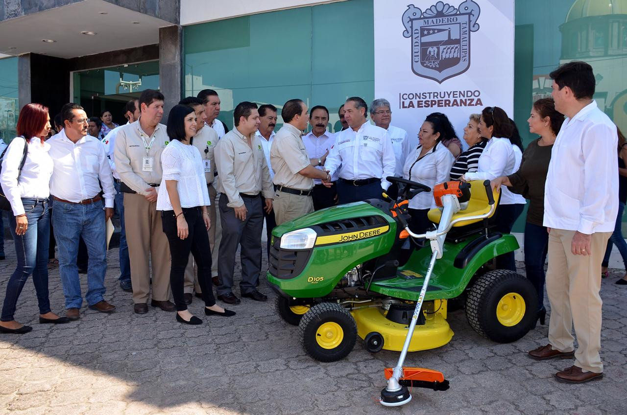 Gobierno de Ciudad Madero recibe donación de costoso equipo