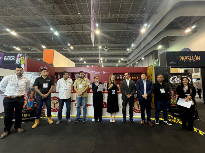 Promueve Secretaría de Economía productos tamaulipecos en ABASTUR 2024