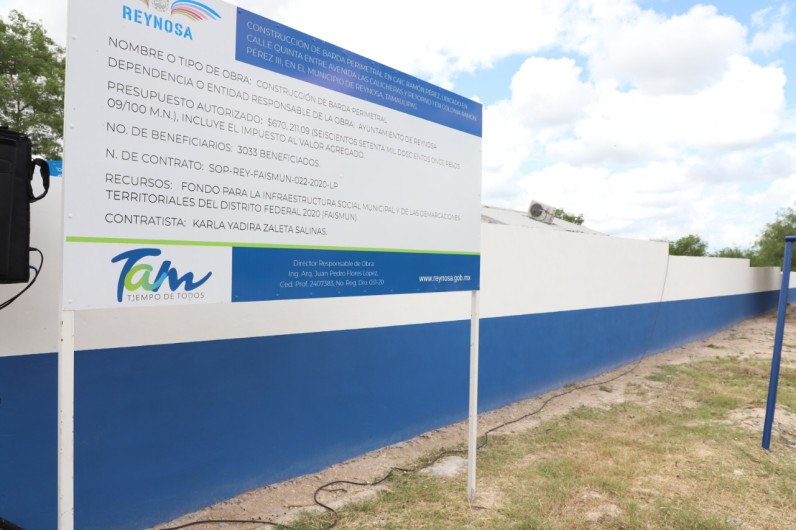 Rehabilita Municipio más de 130 escuelas en Reynosa