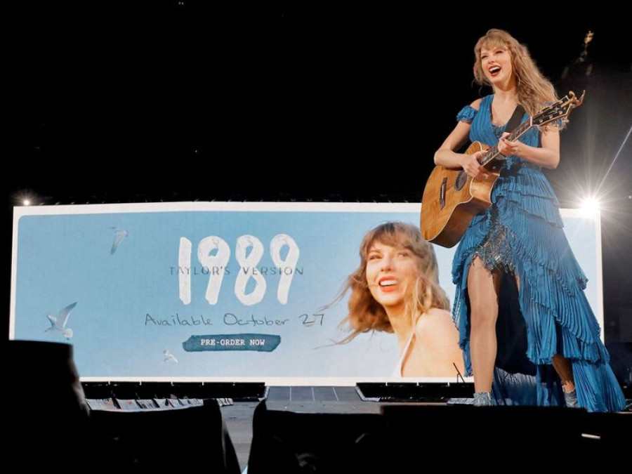 Taylor Swift anuncia el lanzamiento de su disco '1989'
