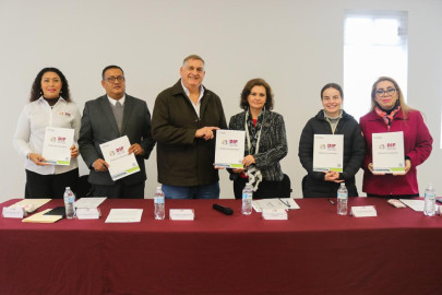 Firma DIF Reynosa convenio con SIPINNA y CIJ 