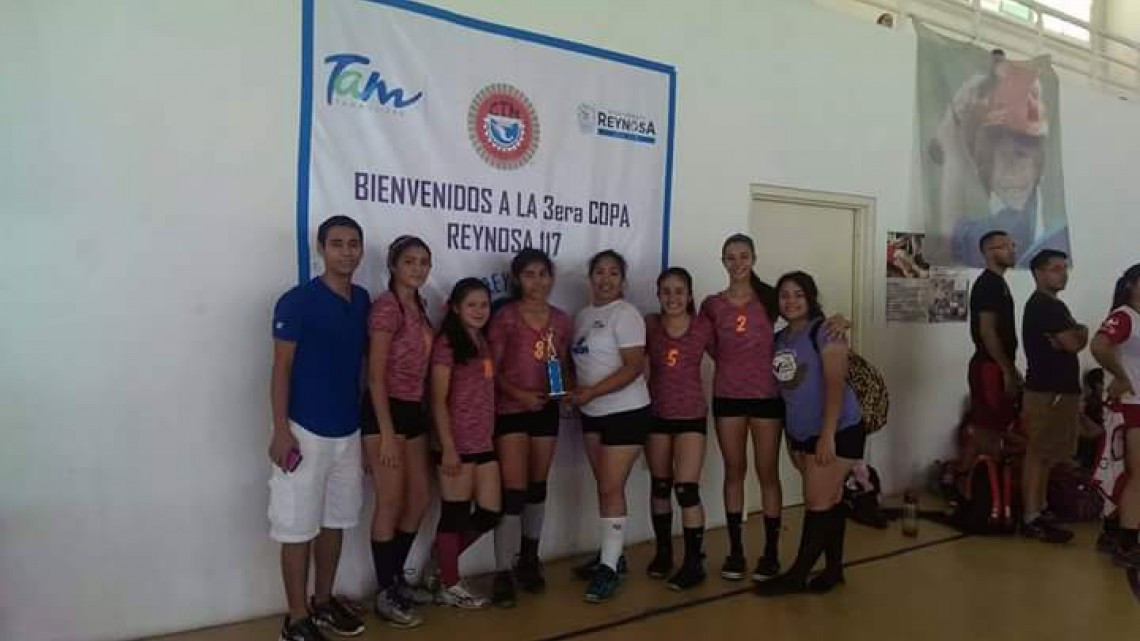 Realizan "Copa de voleibol Reynosa 117"