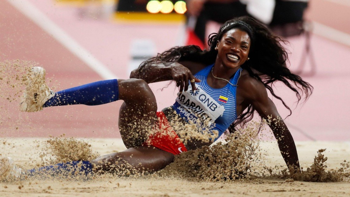 Caterine Ibargüen gana medalla de bronce en salto triple 