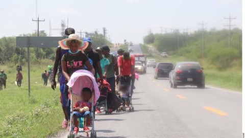 Reportan al menos cinco mujeres haitianas embarazadas que llegaron a Reynosa