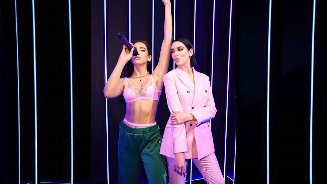 Dua Lipa conoció a su réplica de cera de Ámsterdam