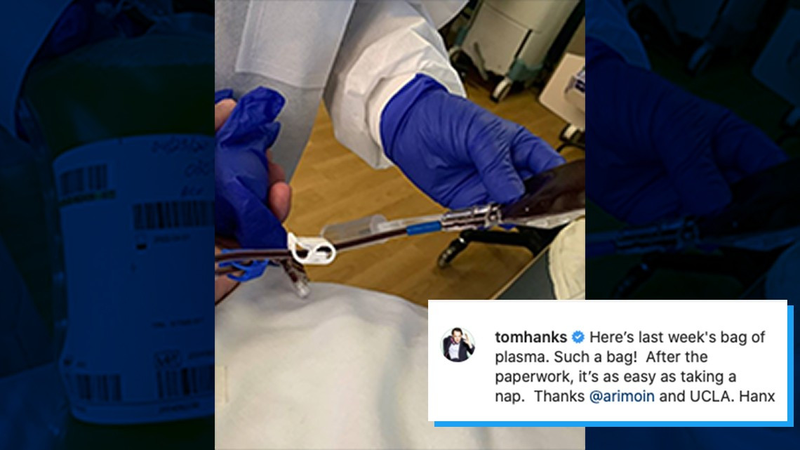 Tom Hanks dona su sangre para desarrollar la vacuna contra el COVID-19