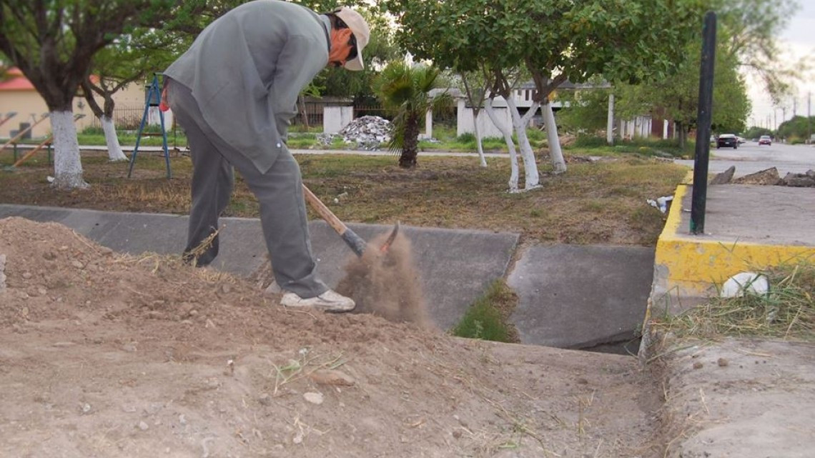 Continúan trabajos en Boulevard de la calle séptima