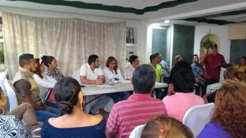 Realiza Roberto Vega trabajo territorial por Morena en Altamira 