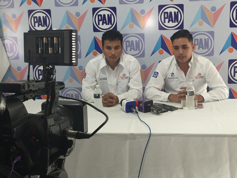 Jóvenes del PAN realizan campaña altruista a favor de enfermos