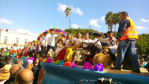 Desfilan en Matamoros por el 109 Aniversario de la Revolución Mexicana