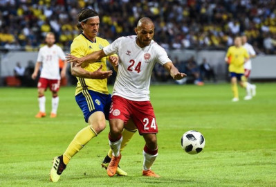 Sin goles para Suecia y Dinamarca, empatan partido