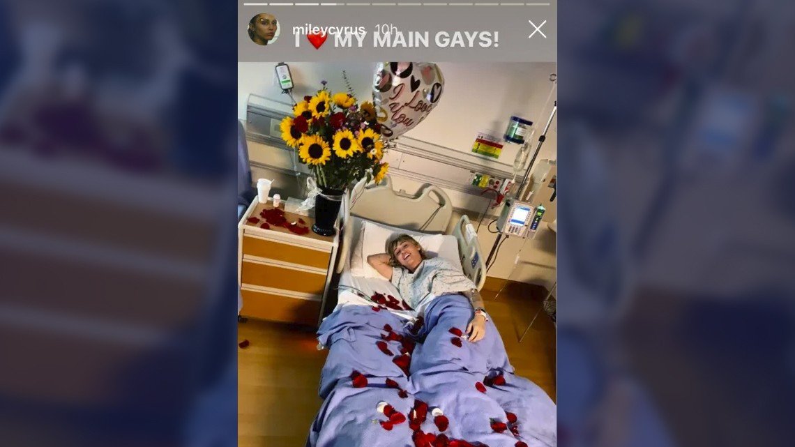 Miley Cyrus es hospitalizada y lo comparte en Instagram