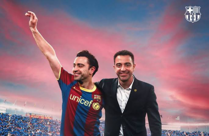 Barcelona hace oficial la llegada de Xavi como su entrenador