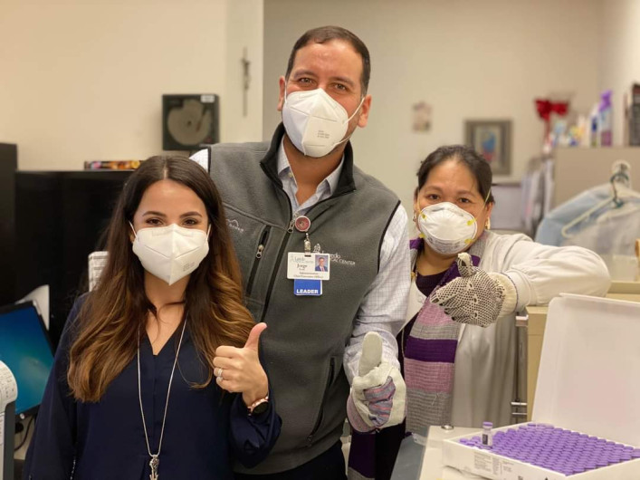 Laredo, Tx inicia vacunación contra COVID-19 en personal médico