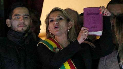 Los mexicanos me dan pena: Jeanine Áñez