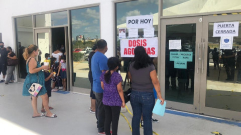 Se agota vacuna para menores de 5 a 11 años