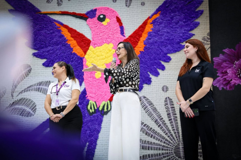 Niñas, niños y adolescentes participan en la Feria de los Derechos 2025 del DIF Tamaulipas