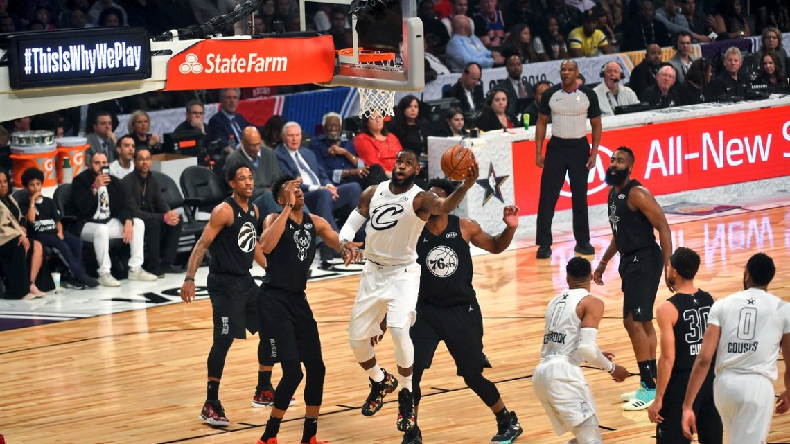 Team LeBron se lleva el All Star Game 2018 contra el Team Stephen