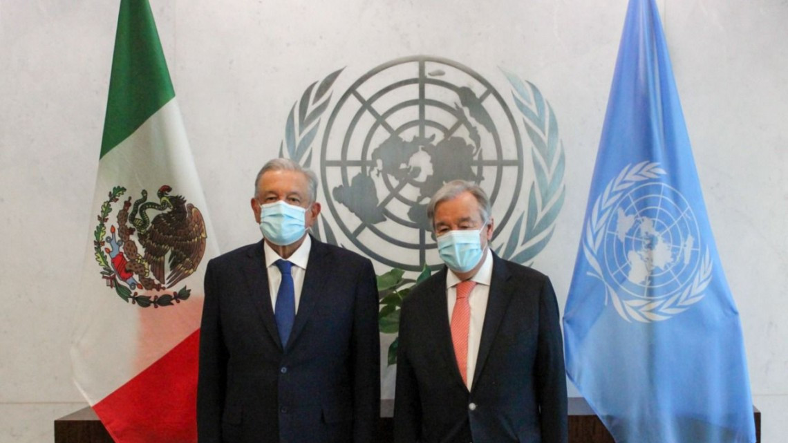 Preside López Obrador reunión del Consejo de Seguridad de la ONU