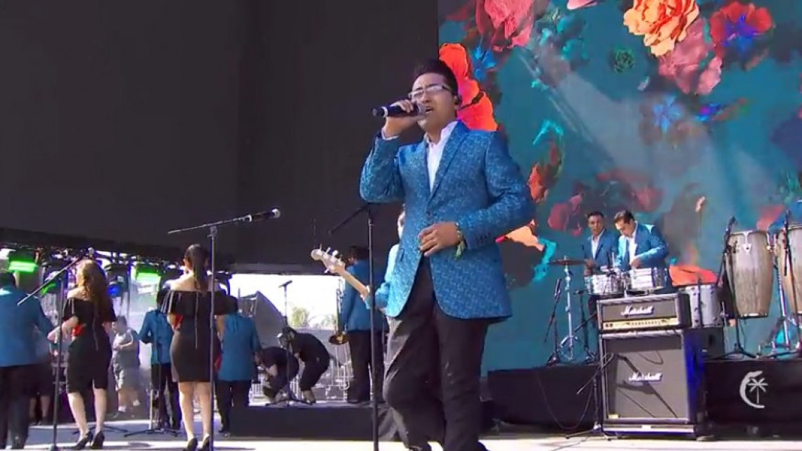 Los Ángeles Azules pusieron sabor a Coachella