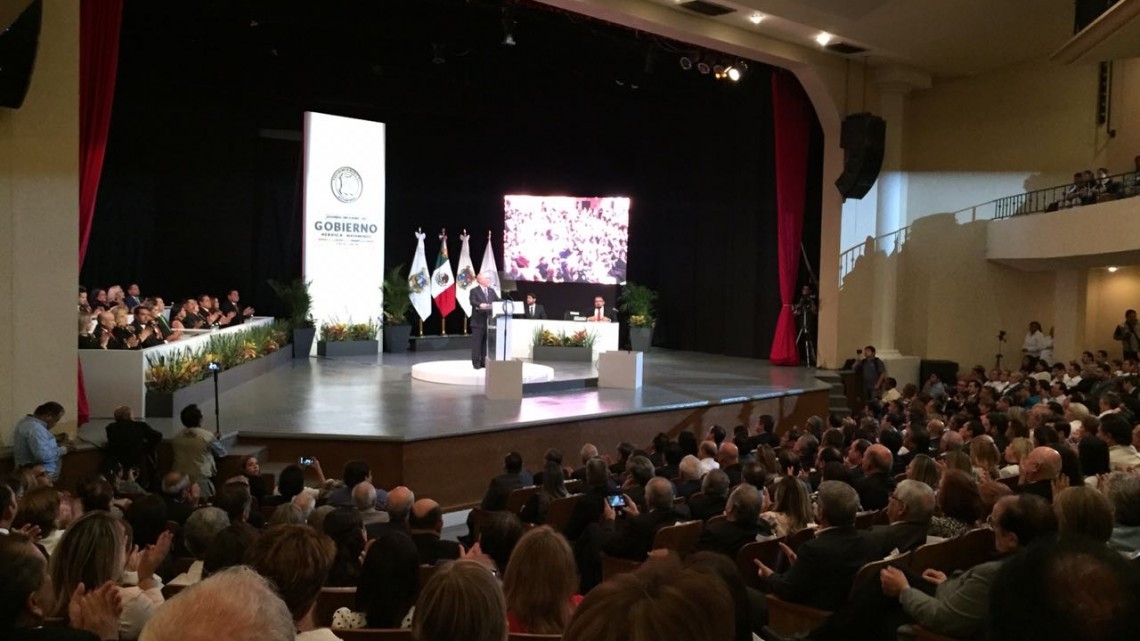 Ofrece Chuchín su segundo informe de gobierno