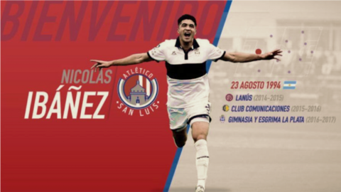Nicolás Ibáñez nuevo refuerzo del Atlético de Madrid