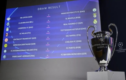Así se jugarán los octavos de final de la Champions League 