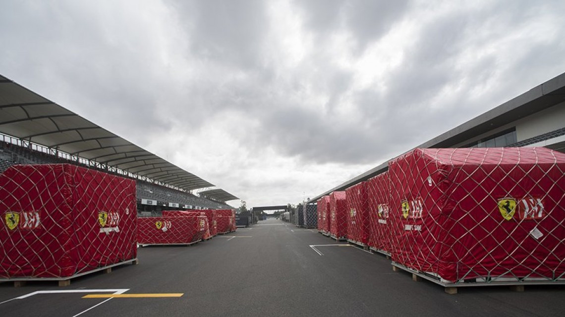 Llegan a la CDMX aviones de la F1 previo al GP