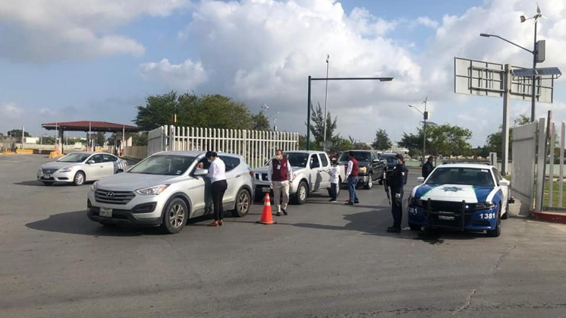 Sin tolerancia alguna, aplican filtros en los 3 puentes internacionales de Matamoros