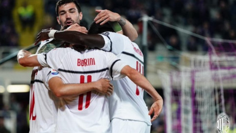 AC Milán vence 1-0 a Fiorentina 