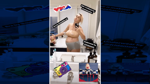 Katy Perry muestra  su cuerpo postparto cuatro días después de dar a luz