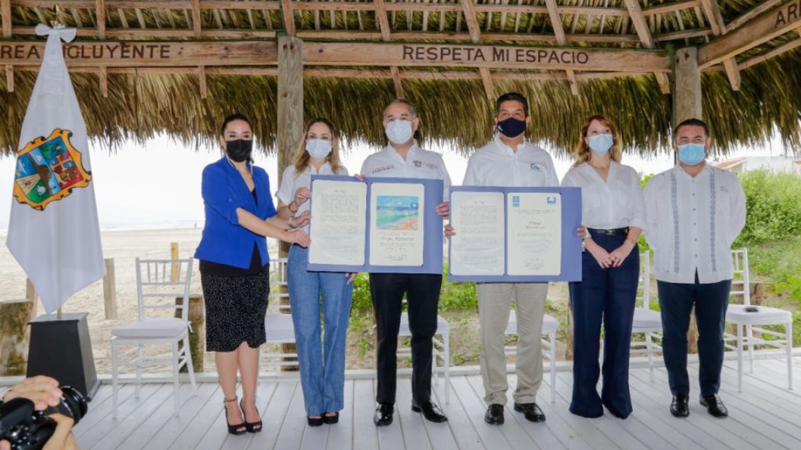 Con reconocimiento Blue Flag, Playa Miramar se consolida como el mejor destino del noreste de México
