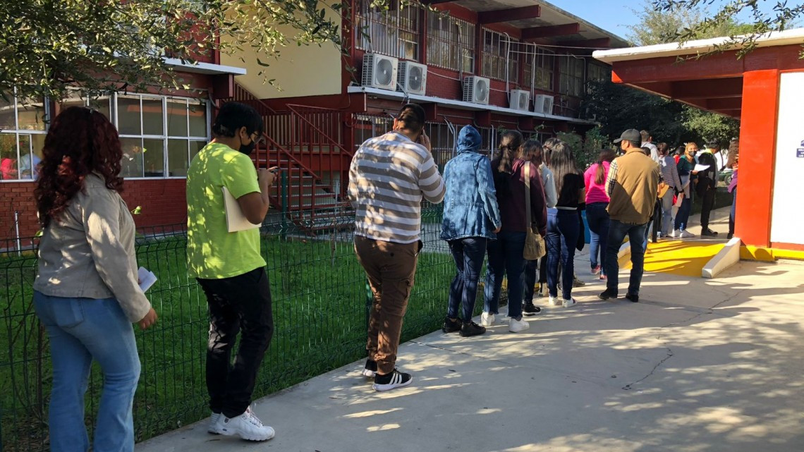 Desorganizada vacunación anticovid en Reynosa