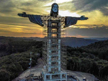 Brasil tendrá un nuevo Cristo gigante, más grande que el de Río